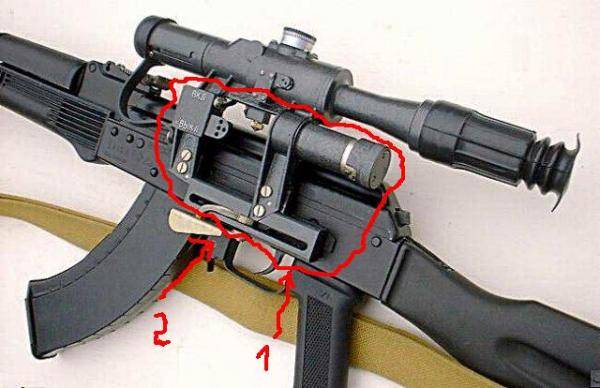 Установка подствольного Установка подствольного