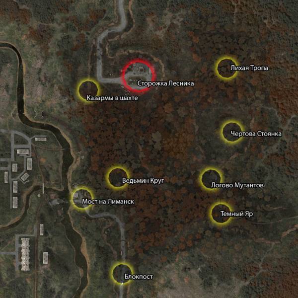 Вот нашол карту рижего леса с Вот нашол карту рижего леса с