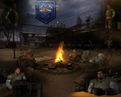 База Группировки "Чистое Небо" на Болоте