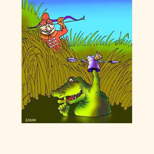 Карикатуры Сергея Елкина