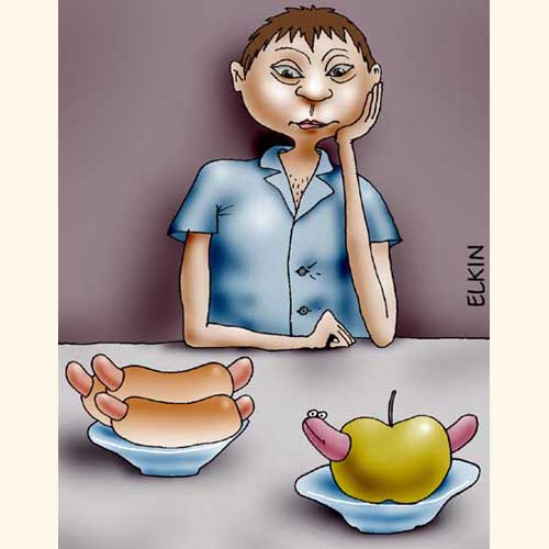 Карикатуры Сергея Елкина