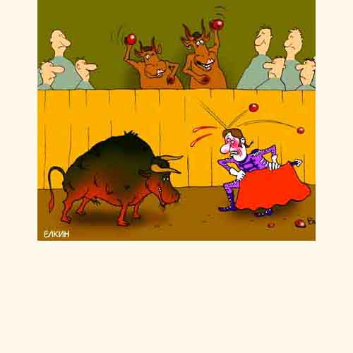 Карикатуры Сергея Елкина