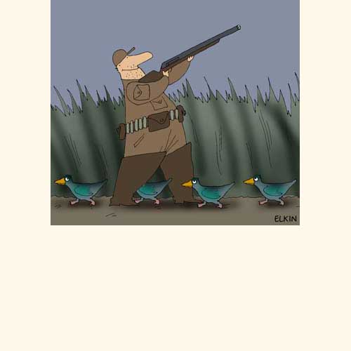 Карикатуры Сергея Елкина