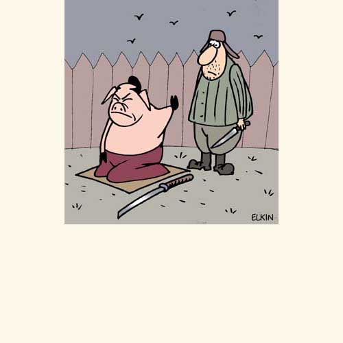 Карикатуры Сергея Елкина