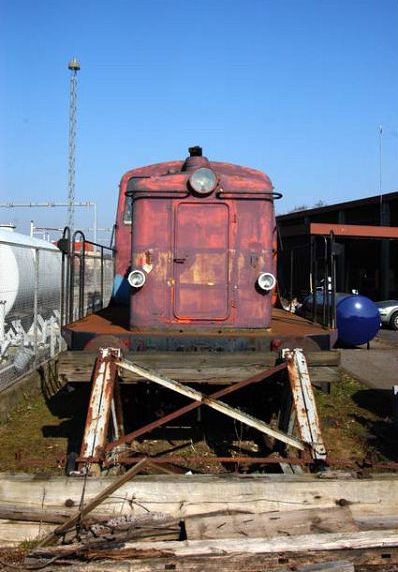 Кладбище железно-дорожной техники, Дания.