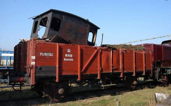 Кладбище железно-дорожной техники, Дания.