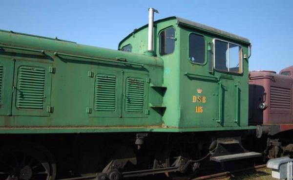 Кладбище железно-дорожной техники, Дания.