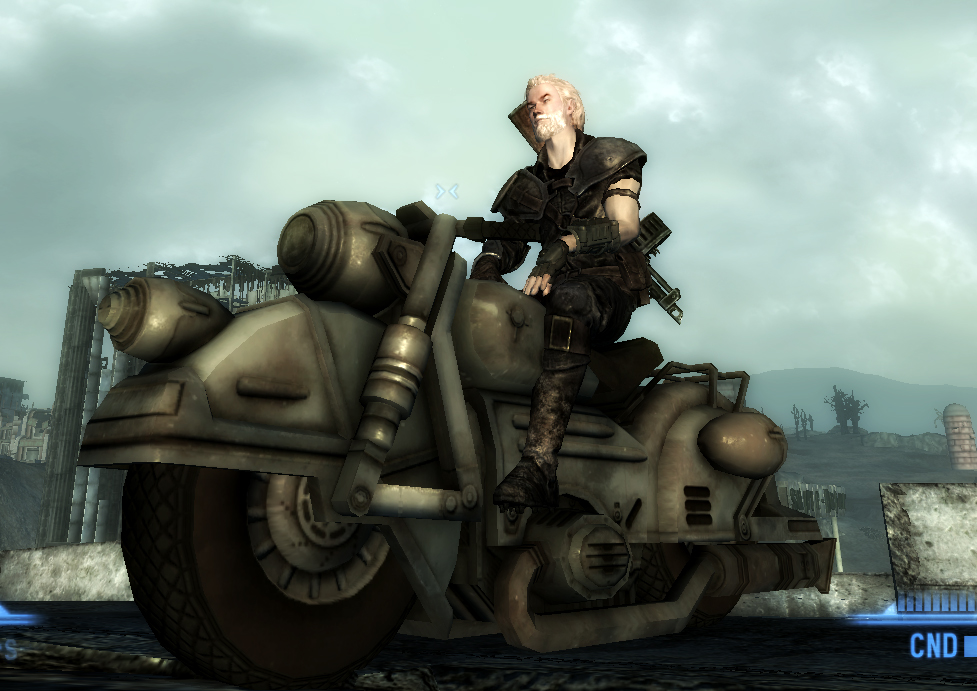 Мотоцикл для Fallout New Vegas Мотоцикл для Fallout New Vegas