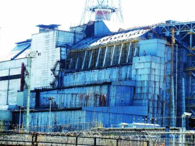 Началось строительство нового саркофага на ЧАЭС.