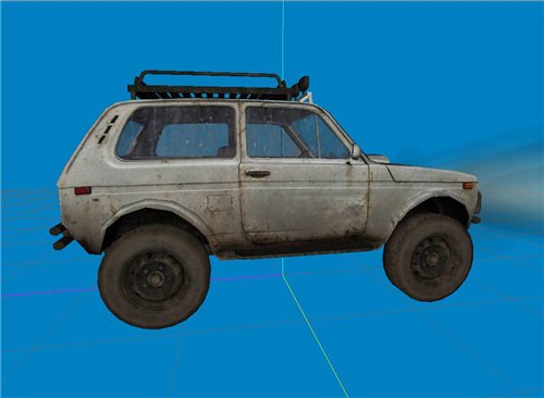 Новая модель нивы для Тень Чернобыля