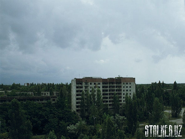 Покинутый город Припять, Украина Покинутый город Припять, Украина