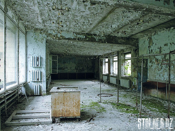 Покинутый город Припять, Украина Покинутый город Припять, Украина