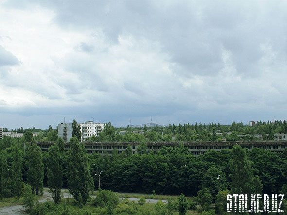 Покинутый город Припять, Украина Покинутый город Припять, Украина