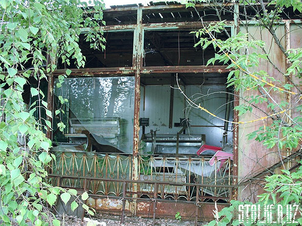 Покинутый город Припять, Украина Покинутый город Припять, Украина