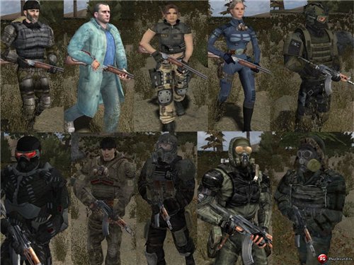 S.T.A.L.K.E.R: Зов Припяти "Персонажи MSG mod"