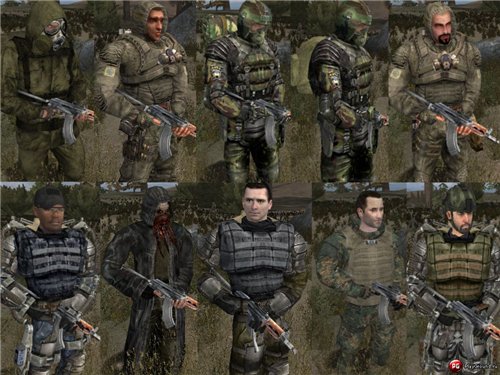S.T.A.L.K.E.R: Зов Припяти "Персонажи MSG mod"