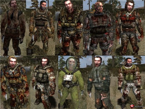 S.T.A.L.K.E.R: Зов Припяти "Персонажи MSG mod"