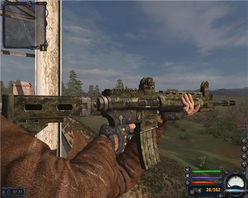 S.T.A.L.K.E.R. Зов Припяти "ZM Weapons LR-300 в цифровом камуфляже (зеленый)"