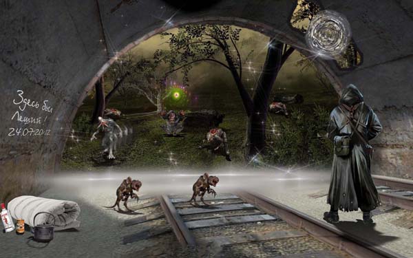 Творческий Конкурс рисунков, поделок на тему Сталкер.