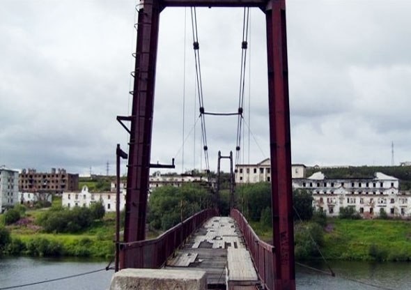 Заброшенный поселок Рудник, республика Коми