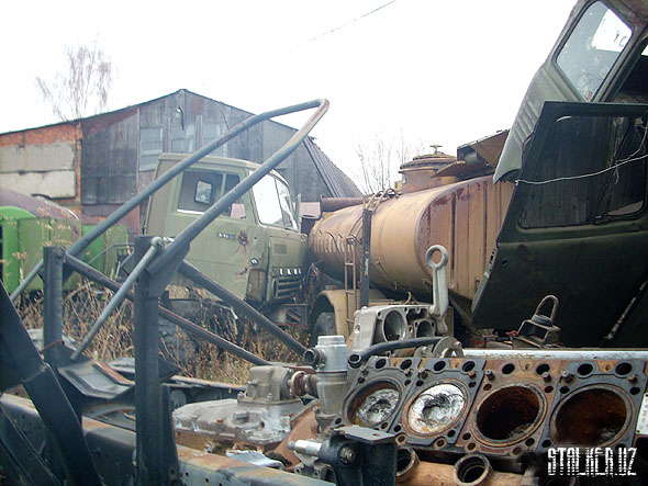 Заброшенный военно-ремонтный завод в Новосибирской области