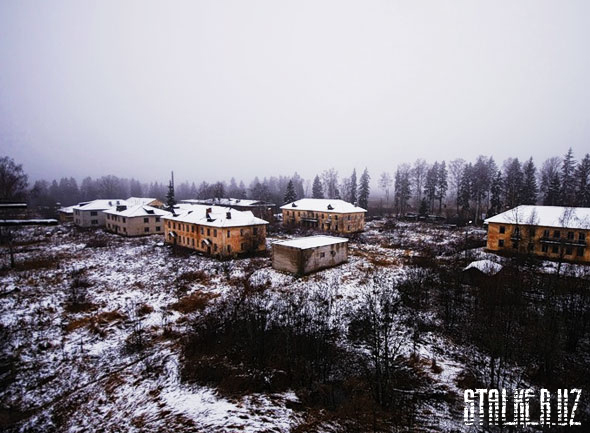 Заброшенный военный городок в Московской области Заброшенный военный городок в Московской области