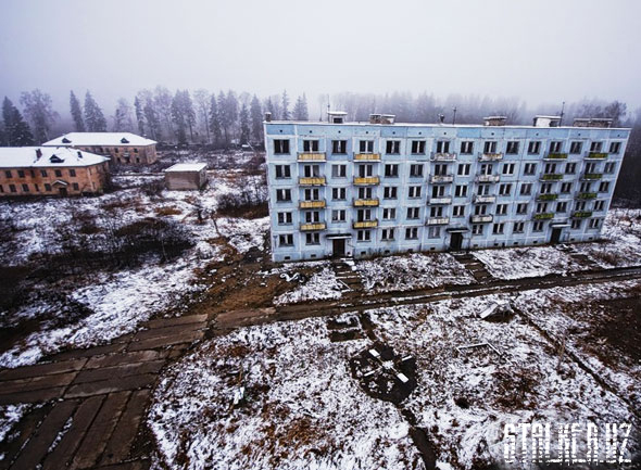 Заброшенный военный городок в Московской области Заброшенный военный городок в Московской области