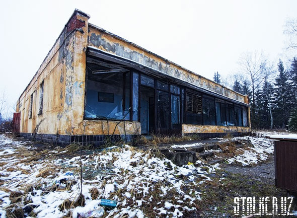 Заброшенный военный городок в Московской области Заброшенный военный городок в Московской области