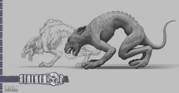 Бестиарий S.T.A.L.K.E.R. 2: уникальные концепт-арты