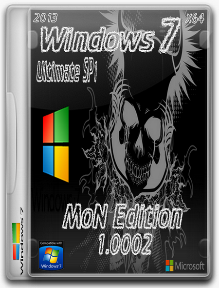 Windows 7 SP1 Ultimate x64 MoN Edition 1.0002