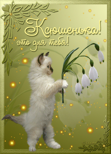 С днем рождение, Ксюха!