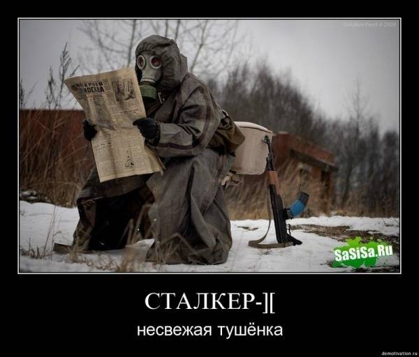 Смешные картинки на тему сталкера