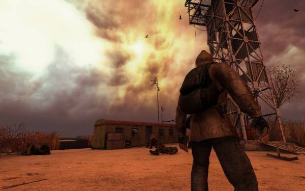 Форпост группировки Чистое небо. Болота.