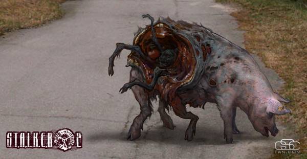 Бестиарий S.T.A.L.K.E.R. 2: уникальные концепт-арты