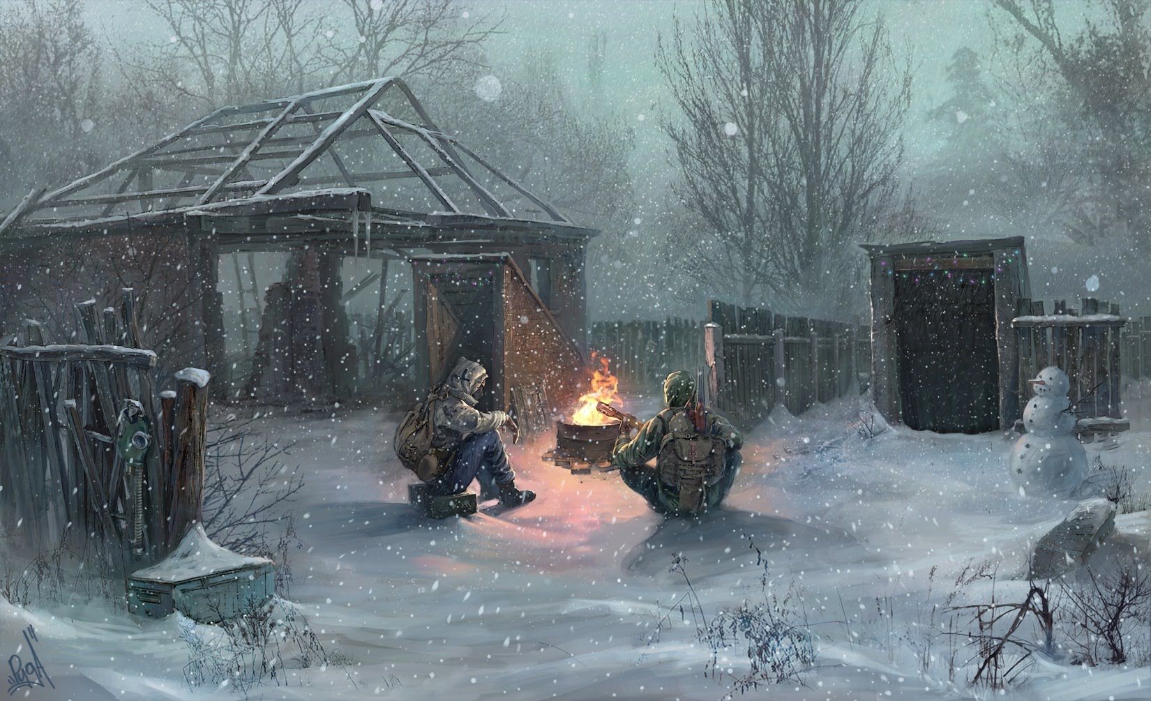 Здравствуй, в Зоне Новый 2018 год!