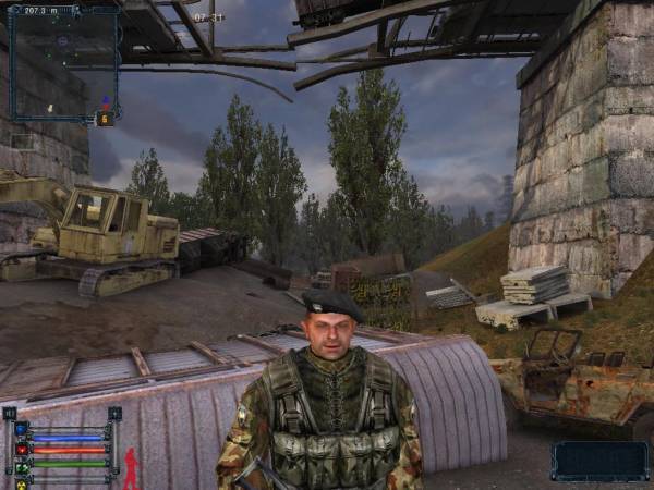 Один день в Зоне. Белый