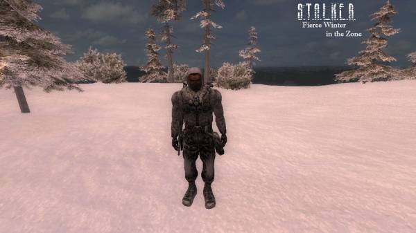  "Winter sunset" Разработка