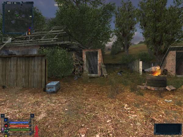 Один день в Зоне. Белый