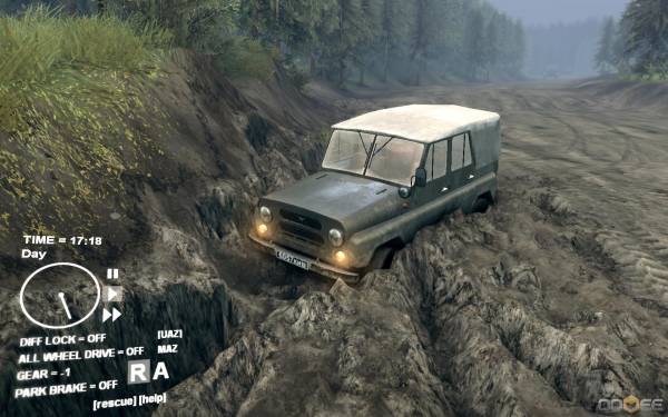 SpinTires - разработка движка для внедорожья