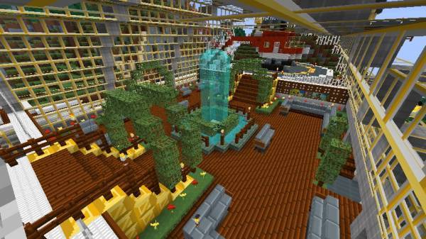 Minecraft 1.4.7 — Карта «Райский остров»