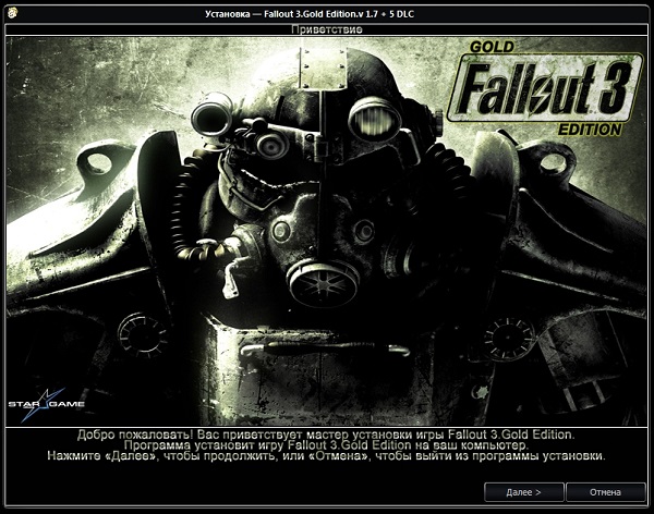Fallout 3.Золотое издание / Fallout 3.Gold Edition.v 1.7 + 5 DLC (RUS) [Repack] от Fenixx Скачать торрент 