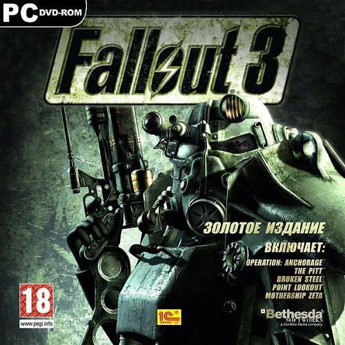 Fallout 3.Золотое издание / Fallout 3.Gold Edition.v 1.7 + 5 DLC (RUS) [Repack] от Fenixx Скачать торрент 