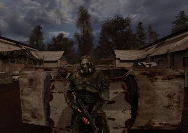 База Вольных Сталкеров на Кордоне База Вольных Сталкеров на Кордоне