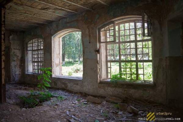 Заброшенный корпус психиатрической больницы (Воронежская область)