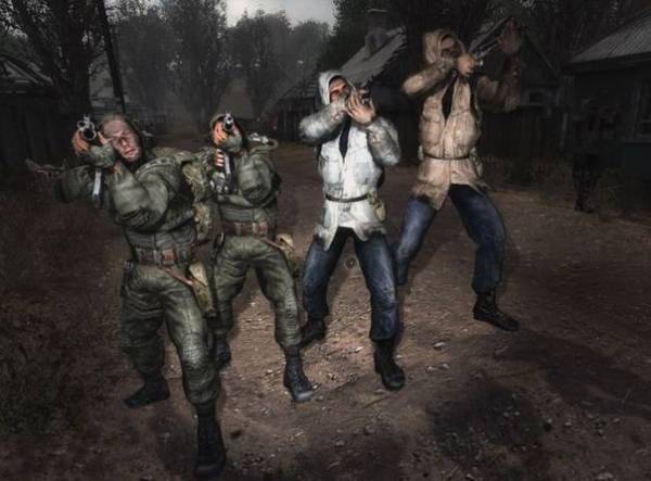 Лагерь новичков группировки Вольные Сталкеры