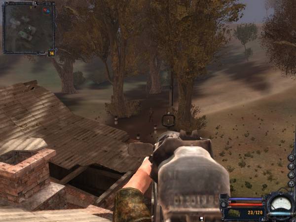 День из жизни военного.Засада.