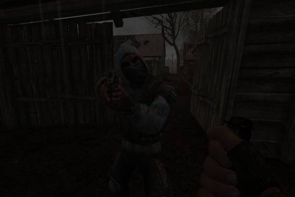 Один день из жизни в Зоне. Темный сталкер Ворон