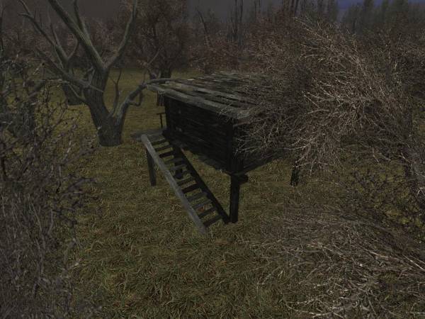 Сталкер Тень Чернобыля Тест-локация "Лес"