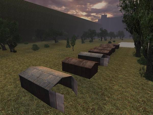 Сталкер Тень Чернобыля Тест-локация "Лес"