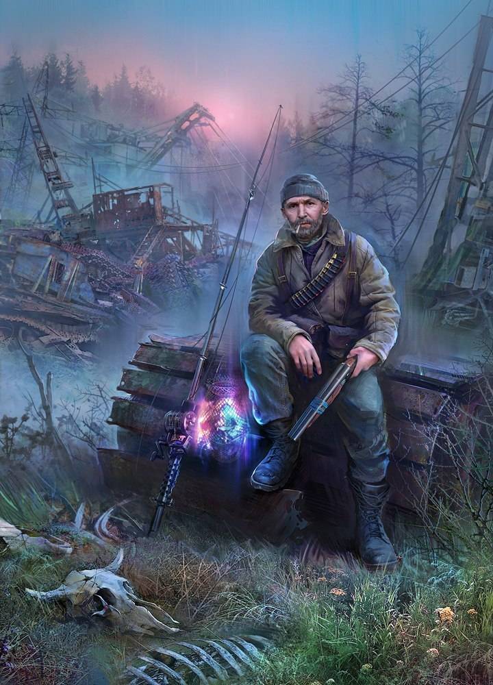 Нас ждут два главных героя: забавная пасхалка на арте S.T.A.L.K.E.R. 2